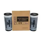 CV Black Ink for use in Riso CV 3030/3130/3230 Duplicator, Set of 2 Cartridges